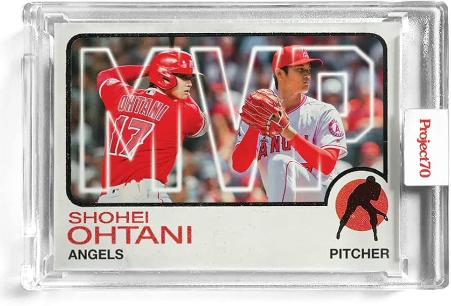 ☆世界に1枚限定☆ 大谷翔平 topps project 70 アート カード レア